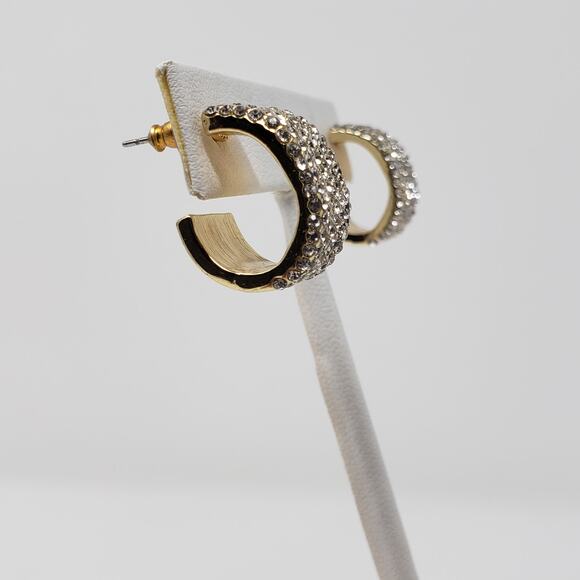 NWT Sugarfix by Baublebar 2 Pack Cuff Style Post Gold-Tone Earrings Women's - Picture 10 of 10